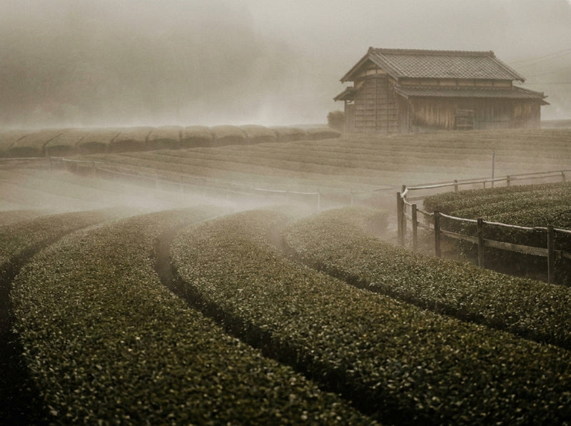 Morning mist over the Uji tea farms